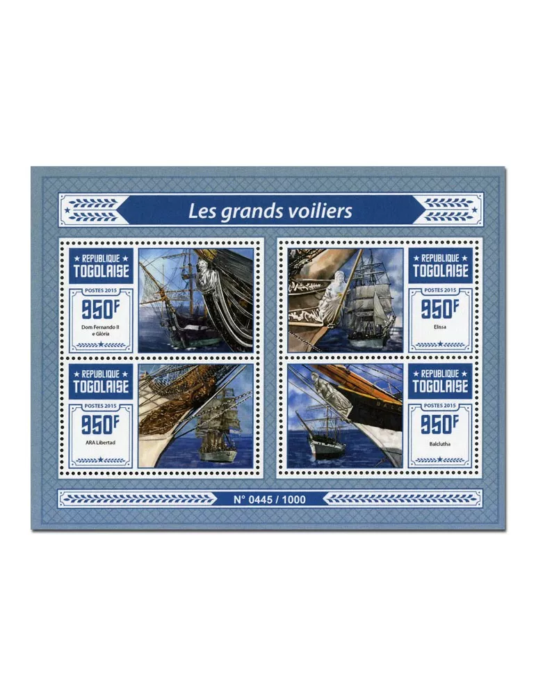 n° 4866 - Timbre TOGO  Poste