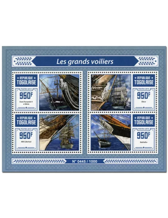 n° 4866 - Timbre TOGO  Poste