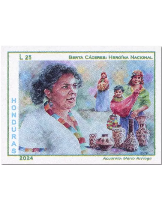 n° 347/350 - Timbre HONDURAS Poste