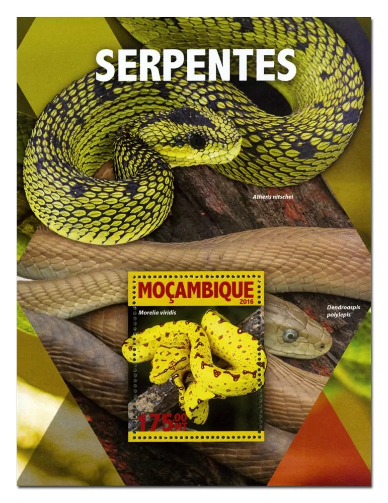 n° 1055  : Timbre MOZAMBIQUE Blocs et feuillets
