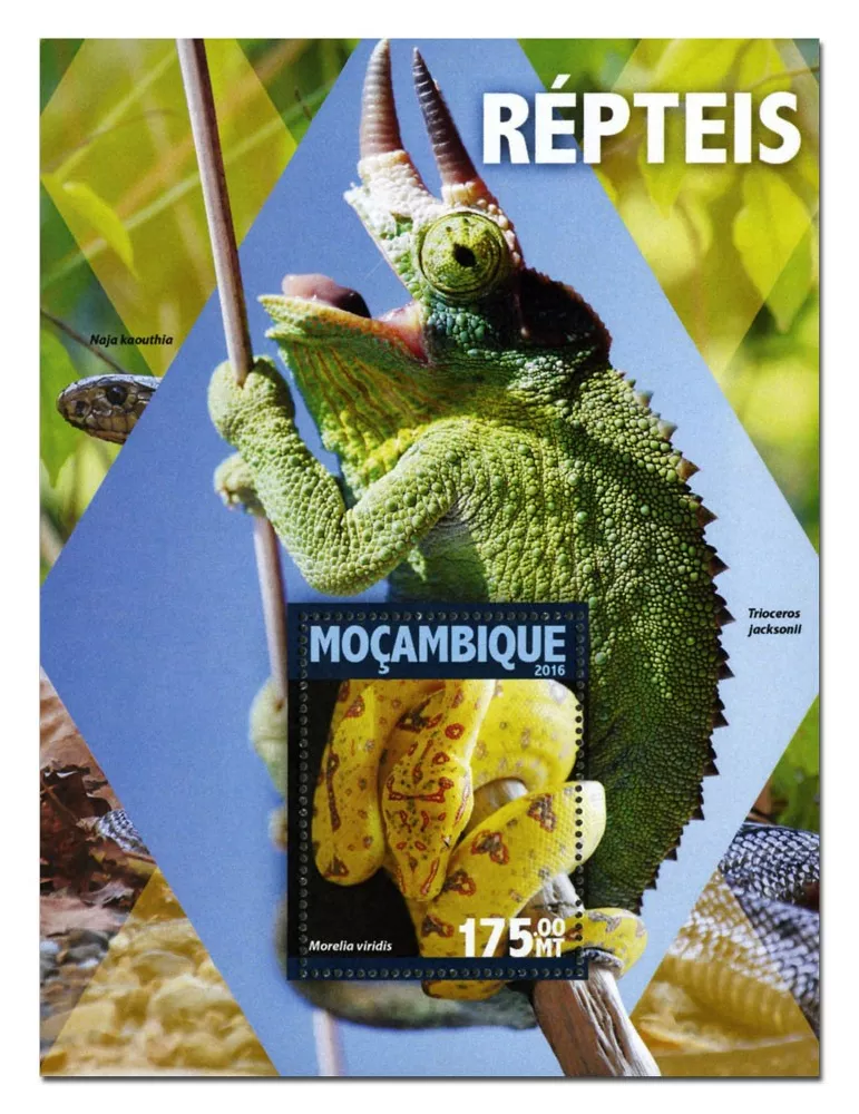 n° 1056  : Timbre MOZAMBIQUE Blocs et feuillets