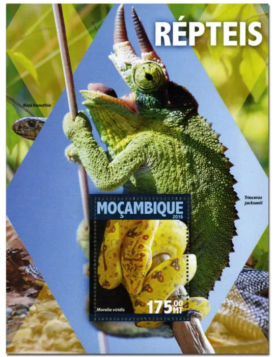 n° 1056  : Timbre MOZAMBIQUE Blocs et feuillets