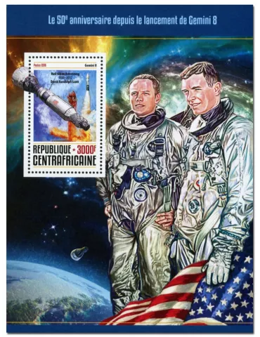 n° 1015  : Timbre CENTRAFRIQUE Blocs et feuillets