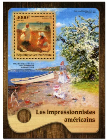 n° 1026  : Timbre CENTRAFRIQUE Blocs et feuillets