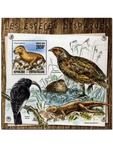 n° 1042  : Timbre CENTRAFRIQUE Blocs et feuillets