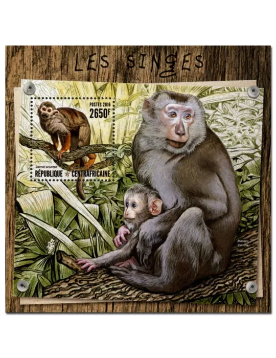 n° 1044  : Timbre CENTRAFRIQUE Blocs et feuillets