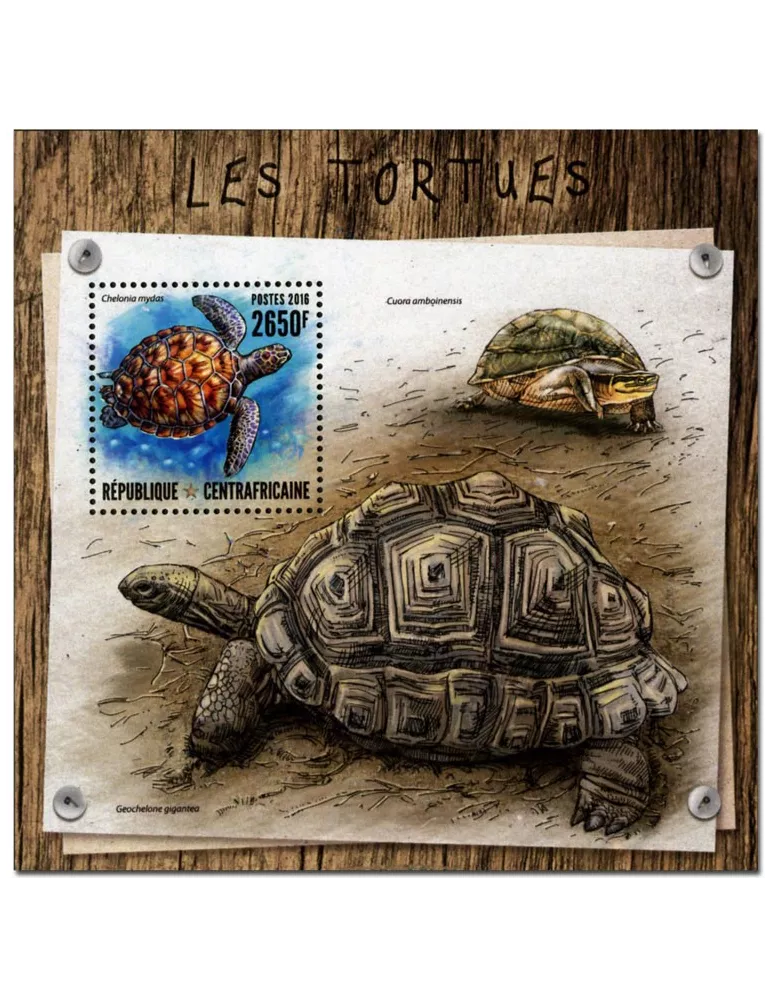 n° 1050  : Timbre CENTRAFRIQUE Blocs et feuillets