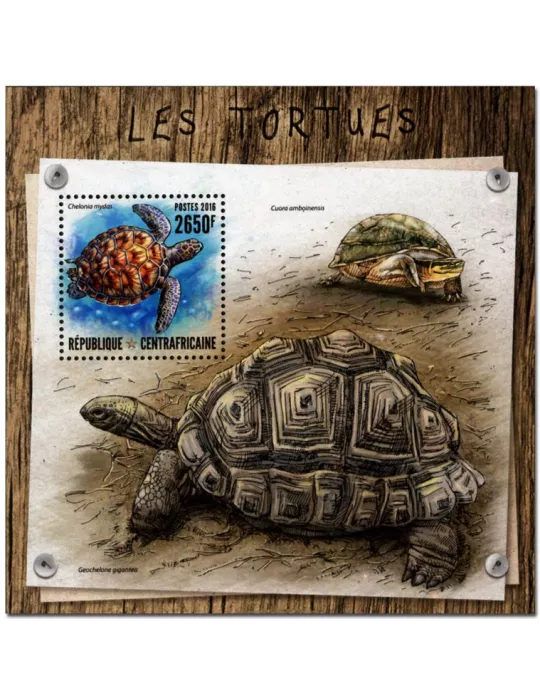 n° 1050  : Timbre CENTRAFRIQUE Blocs et feuillets