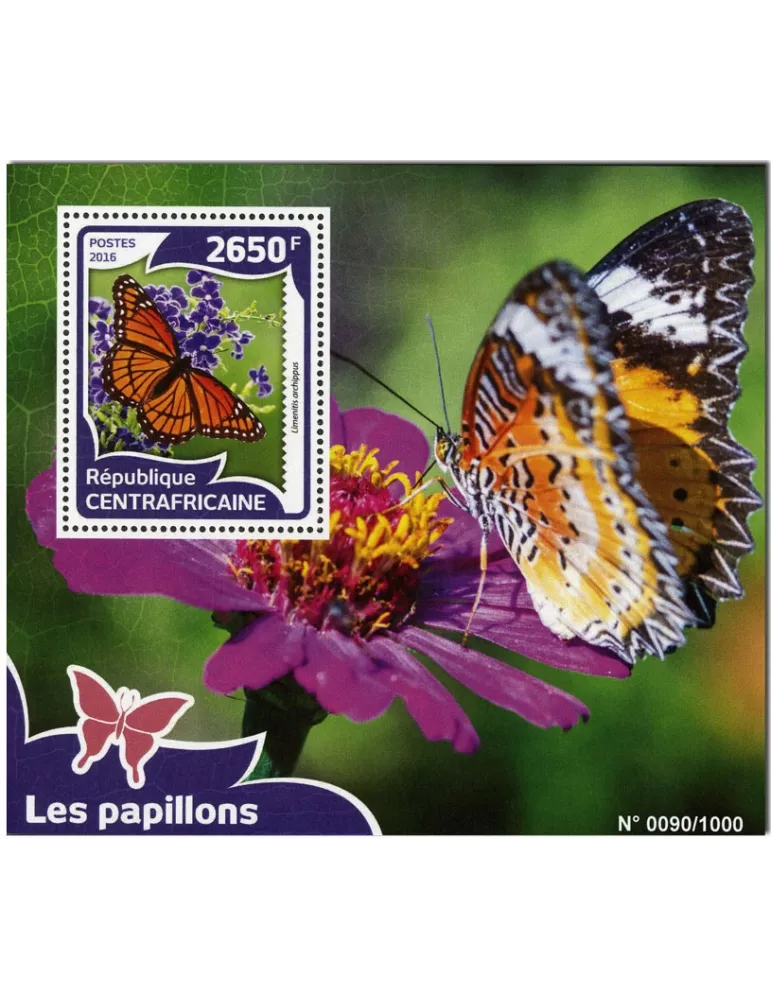 n° 924  : Timbre CENTRAFRIQUE Blocs et feuillets