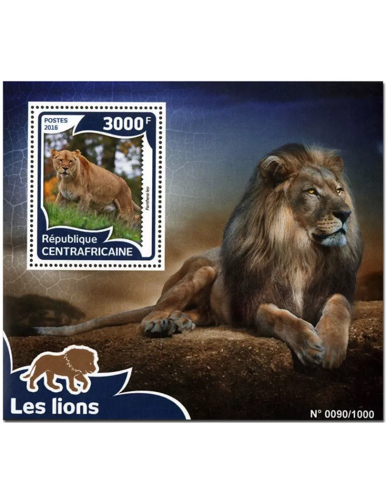 n° 925  : Timbre CENTRAFRIQUE Blocs et feuillets