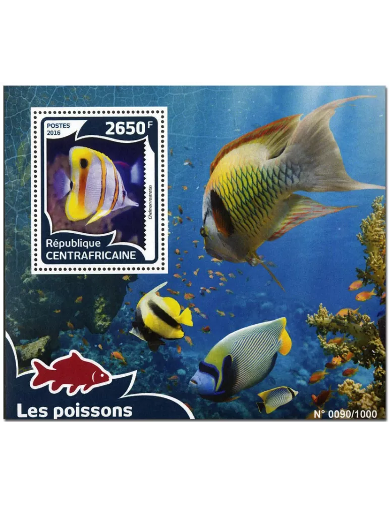 n° 928  : Timbre CENTRAFRIQUE Blocs et feuillets