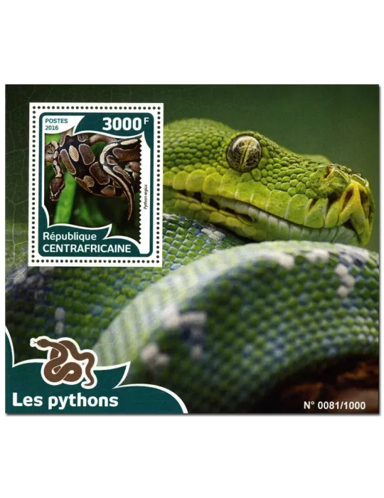 n° 933  : Timbre CENTRAFRIQUE Blocs et feuillets