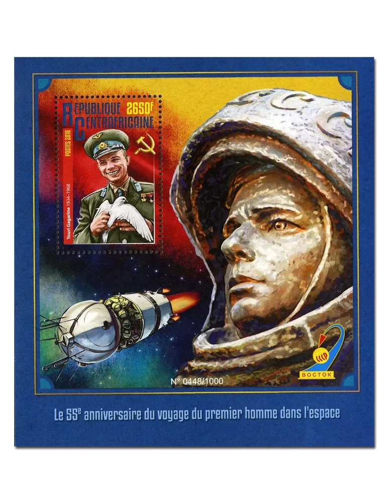 n° 937  : Timbre CENTRAFRIQUE Blocs et feuillets