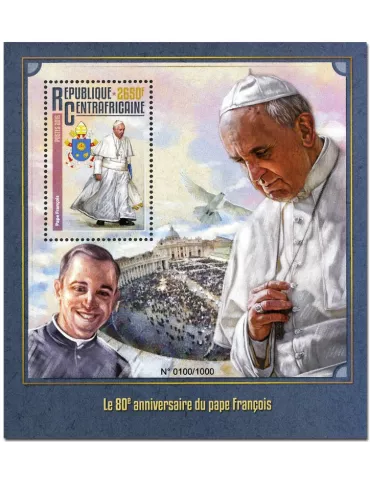 n° 949  : Timbre CENTRAFRIQUE Blocs et feuillets