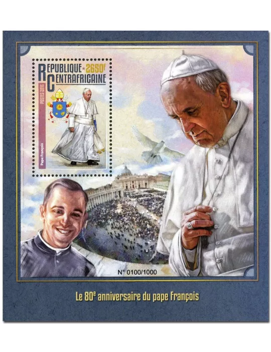 n° 949  : Timbre CENTRAFRIQUE Blocs et feuillets