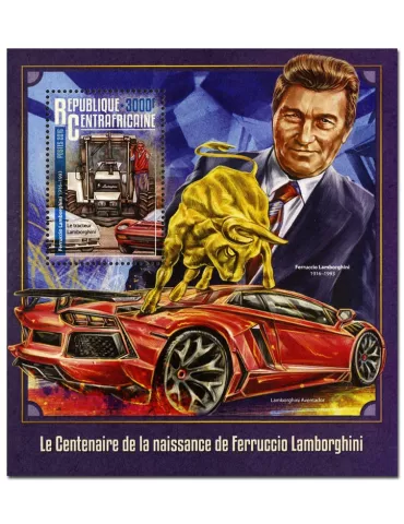 n° 955  : Timbre CENTRAFRIQUE Blocs et feuillets