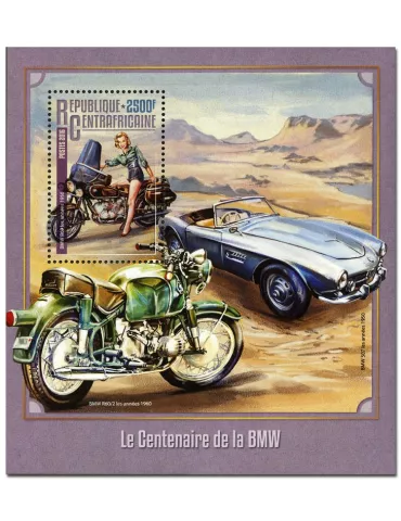 n° 956  : Timbre CENTRAFRIQUE Blocs et feuillets