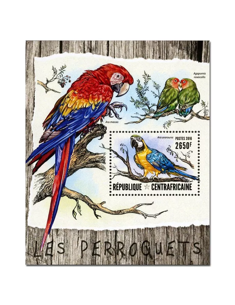 n° 992  : Timbre CENTRAFRIQUE Blocs et feuillets