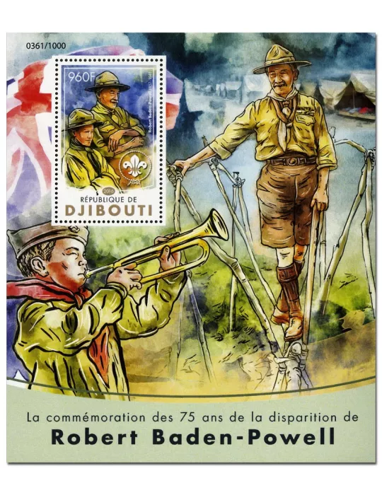 n° 44  : Timbre DJIBOUTI Blocs et feuillets