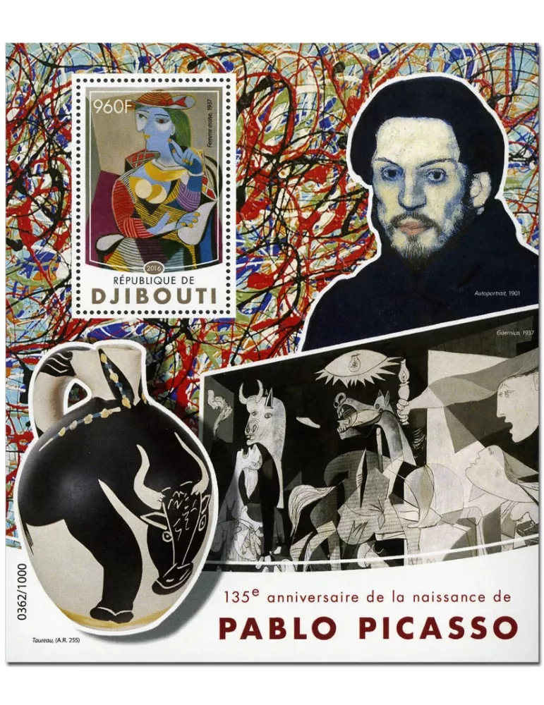n° 60  : Timbre DJIBOUTI Blocs et feuillets