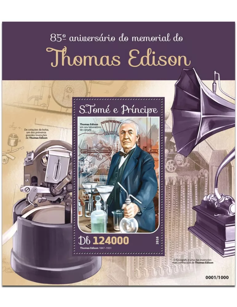 n° 909  : Timbre SAINT-THOMAS ET PRINCE Blocs et feuillets