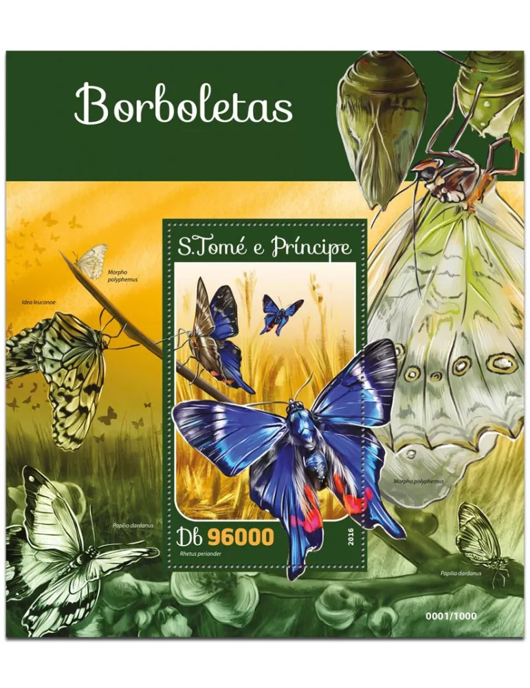 n° 926  : Timbre SAINT-THOMAS ET PRINCE Blocs et feuillets