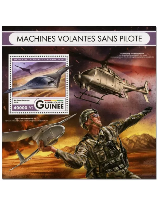 n° 1984  : Timbre GUINÉE Blocs et feuillets