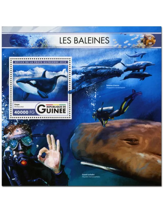 n° 1985  : Timbre GUINÉE Blocs et feuillets