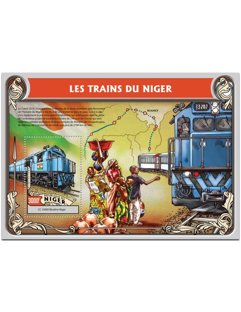 n° 591  : Timbre NIGER Blocs et feuillets