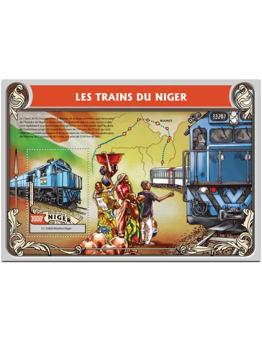 n° 591  : Timbre NIGER Blocs et feuillets