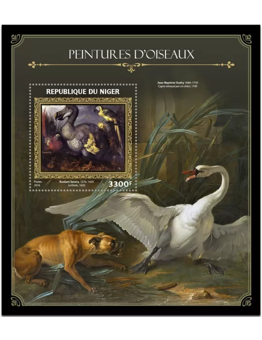 n° 608  : Timbre NIGER Blocs et feuillets