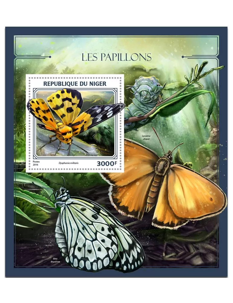 n° 609  : Timbre NIGER Blocs et feuillets