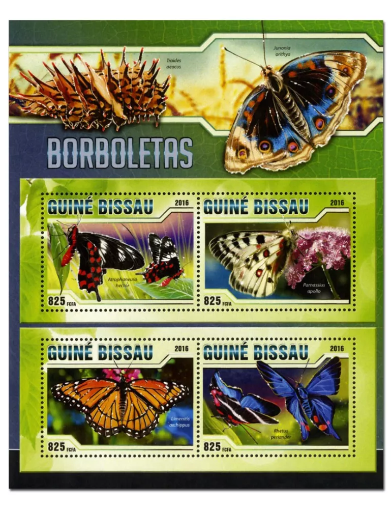n° 6516  : Timbre GUINÉE-BISSAU Poste