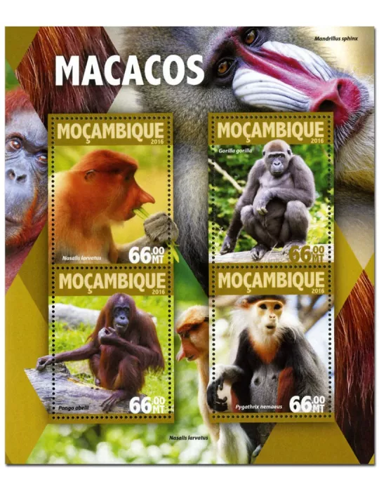 n° 6886  : Timbre MOZAMBIQUE Poste