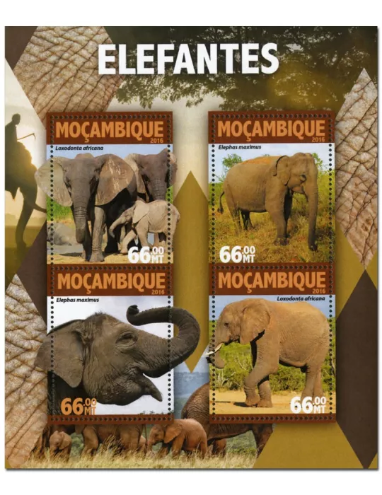 n° 6890  : Timbre MOZAMBIQUE Poste