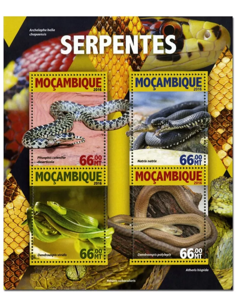 n° 6914  : Timbre MOZAMBIQUE Poste