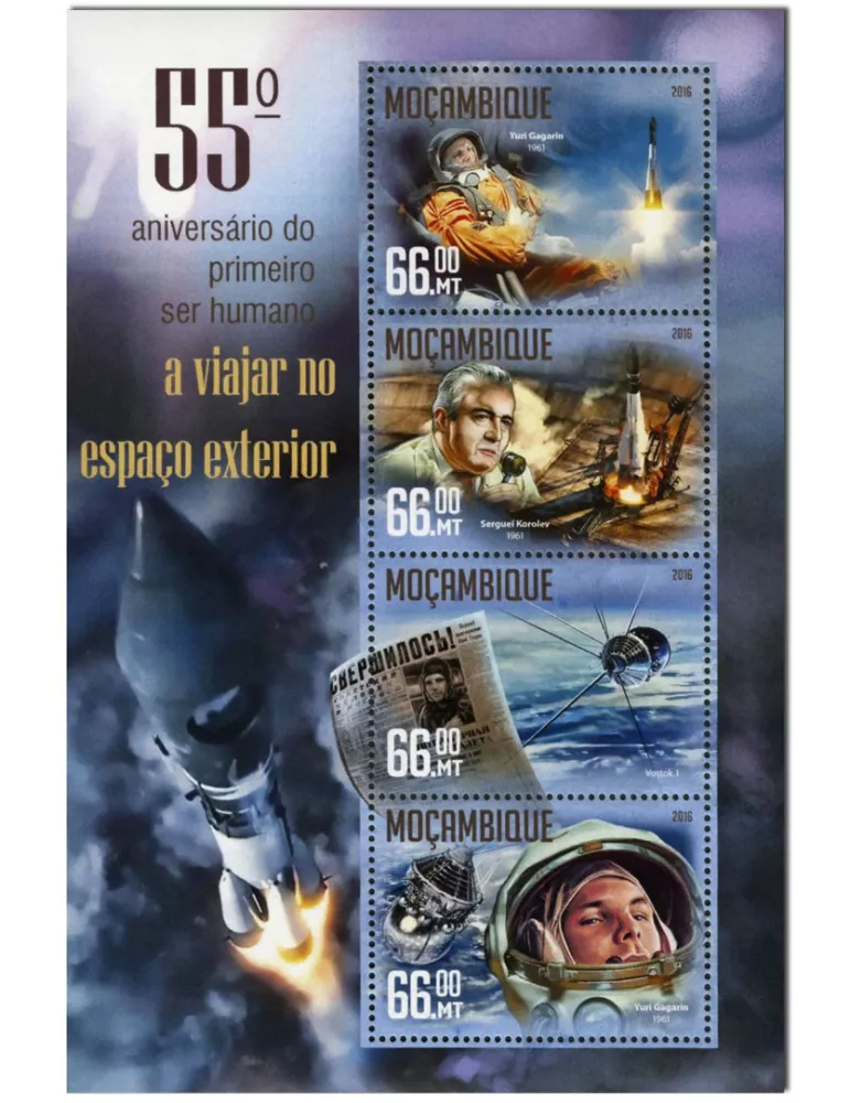 n° 6998  : Timbre MOZAMBIQUE Poste