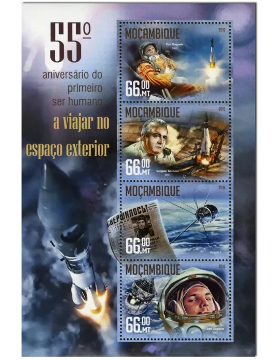 n° 6998  : Timbre MOZAMBIQUE Poste