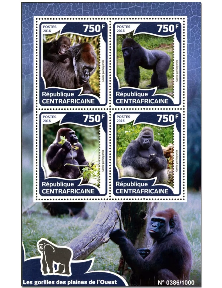 n° 4200  : Timbre CENTRAFRIQUE Poste