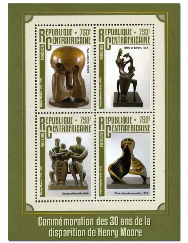 n° 4380  : Timbre CENTRAFRIQUE Poste
