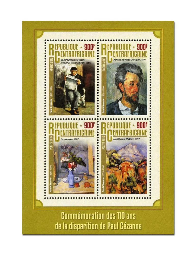 n° 4400  : Timbre CENTRAFRIQUE Poste