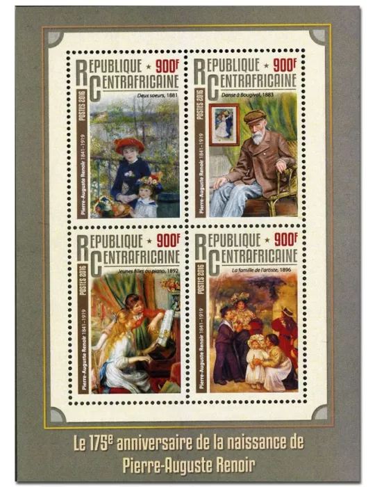 n° 4416  : Timbre CENTRAFRIQUE Poste