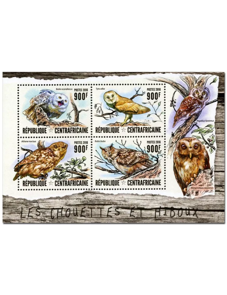 n° 4476  : Timbre CENTRAFRIQUE Poste
