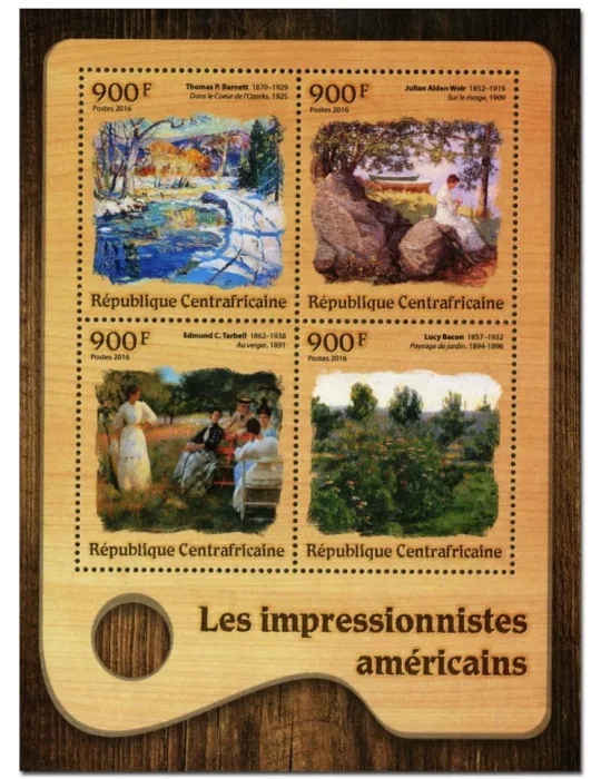 n° 4616  : Timbre CENTRAFRIQUE Poste