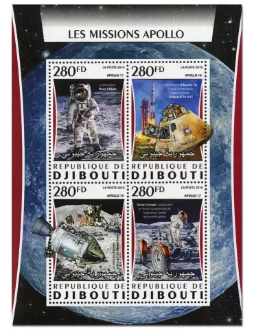 n° 1095  : Timbre DJIBOUTI Poste