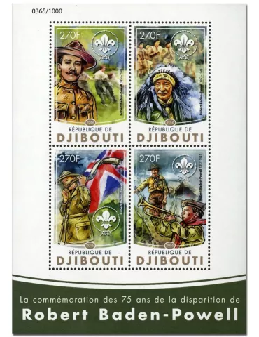 n° 947  : Timbre DJIBOUTI Poste