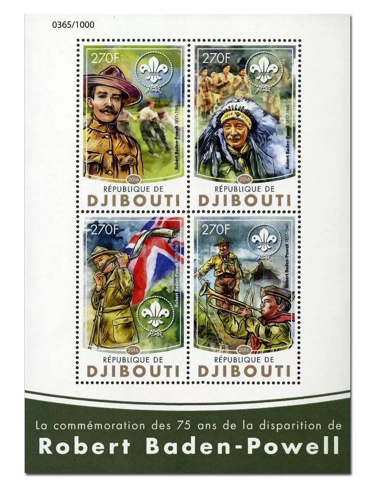 n° 947  : Timbre DJIBOUTI Poste