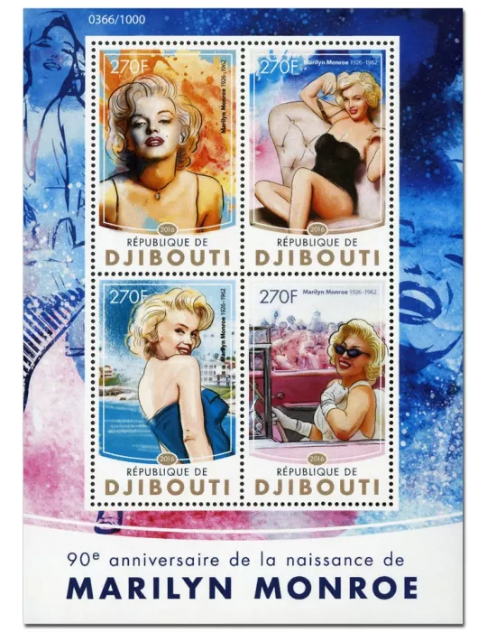n° 967  : Timbre DJIBOUTI Poste