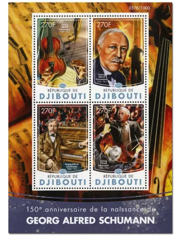 n° 987  : Timbre DJIBOUTI Poste