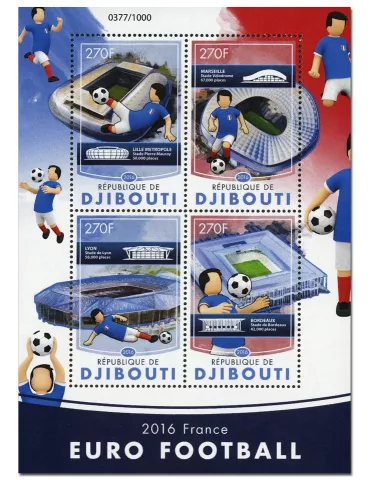 n° 995  : Timbre DJIBOUTI Poste